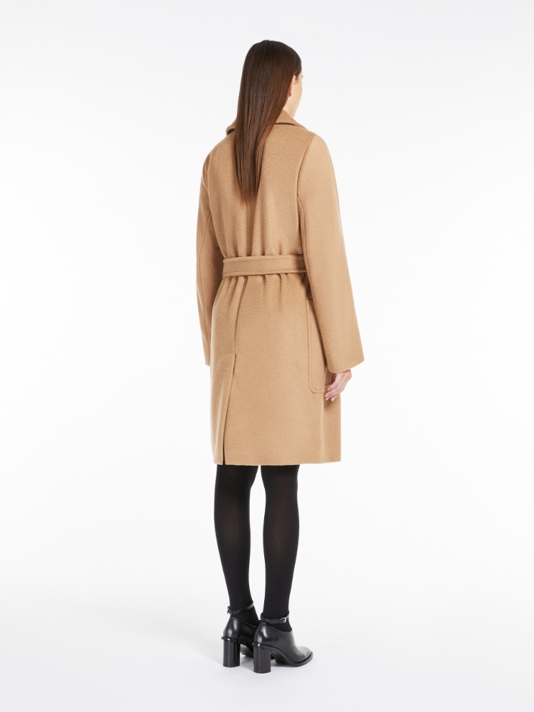 Camel colour robe coat - 驼色 - Marina Rinaldi - 3