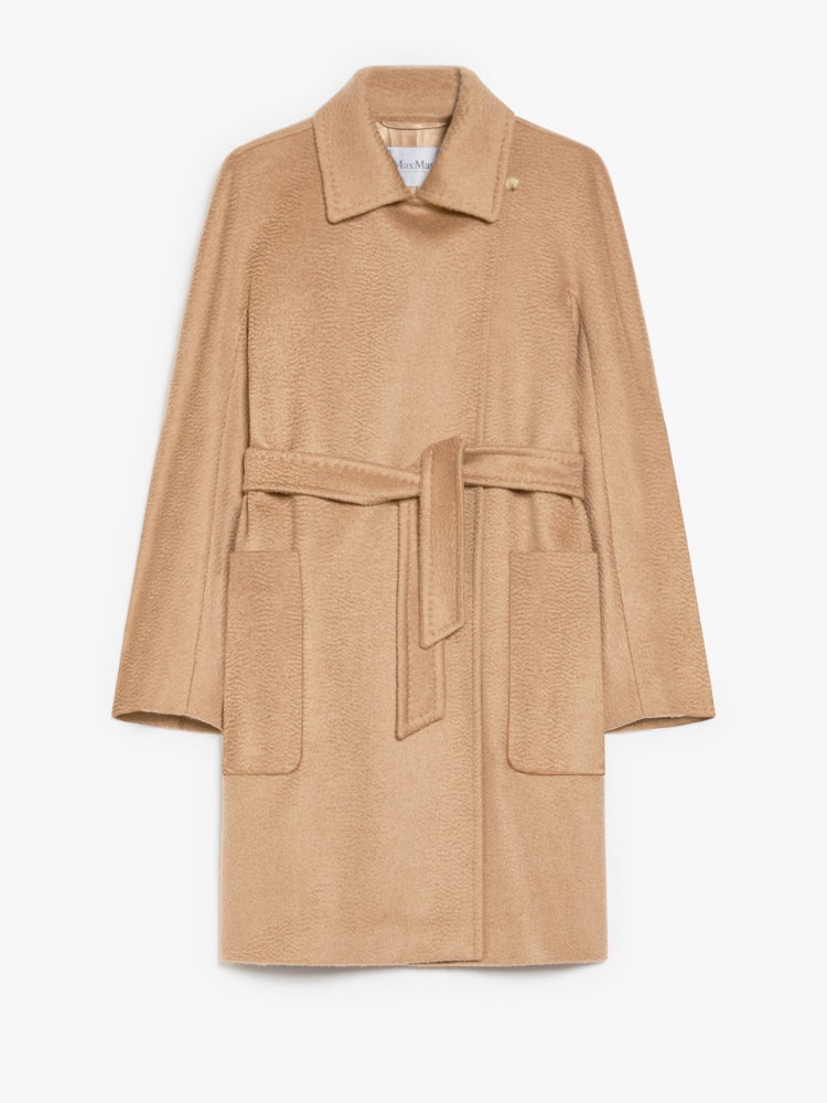Camel colour robe coat - 驼色 - Marina Rinaldi - 5