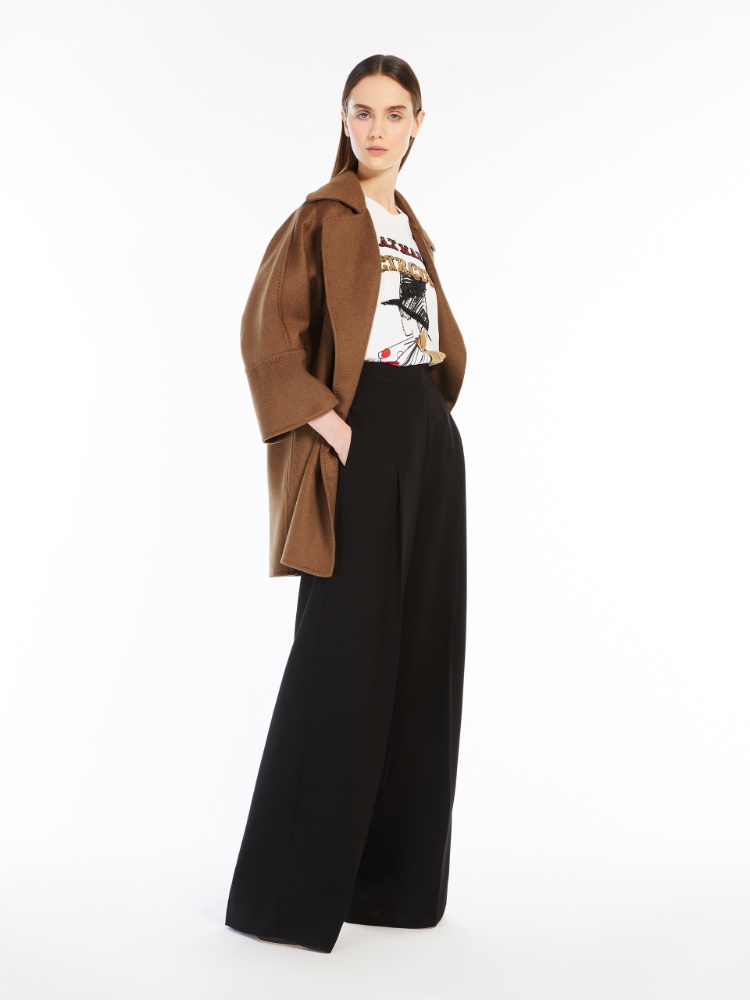 Cashmere dressing gown coat - 褐色 - Marina Rinaldi - 2