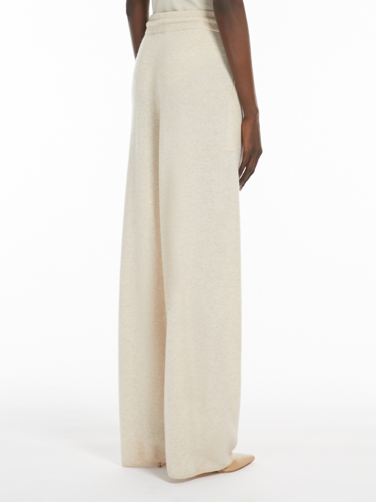 Wool and cashmere trousers - 米色 - Marina Rinaldi - 3