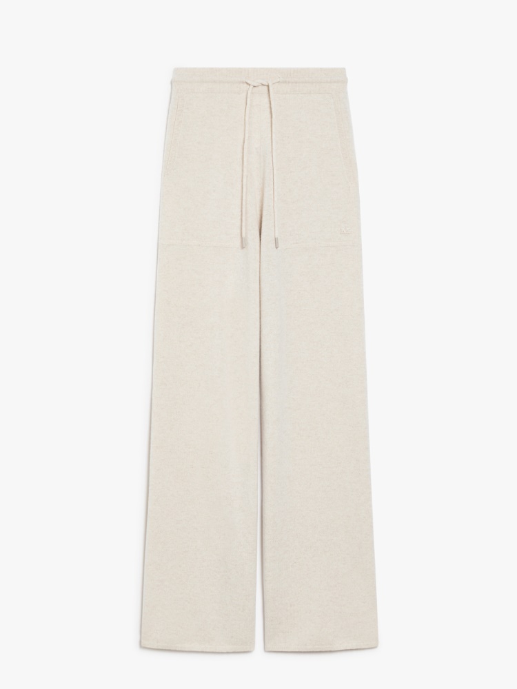 Wool and cashmere trousers - 米色 - Marina Rinaldi - 6