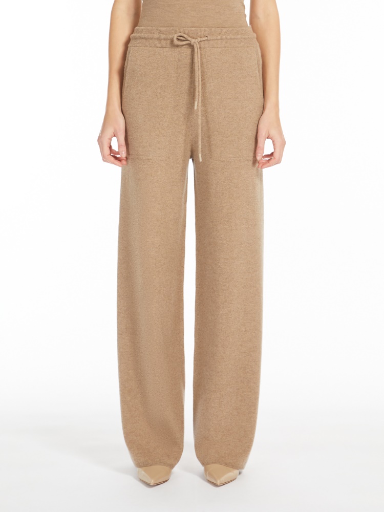 Wool and cashmere trousers - 浅棕色 - Marina Rinaldi - 2