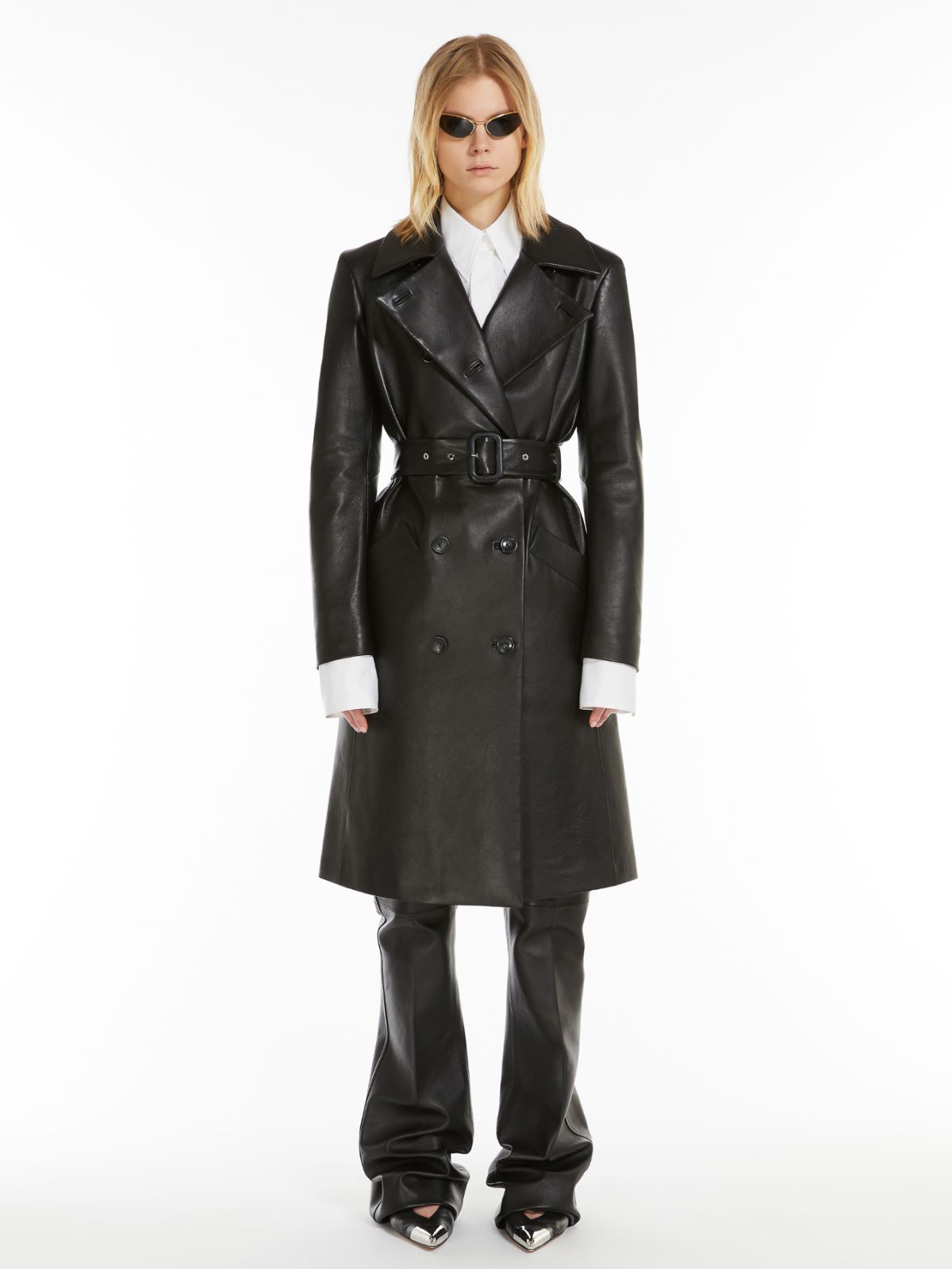 Fitted-waist shirt - 白色 - Marina Rinaldi