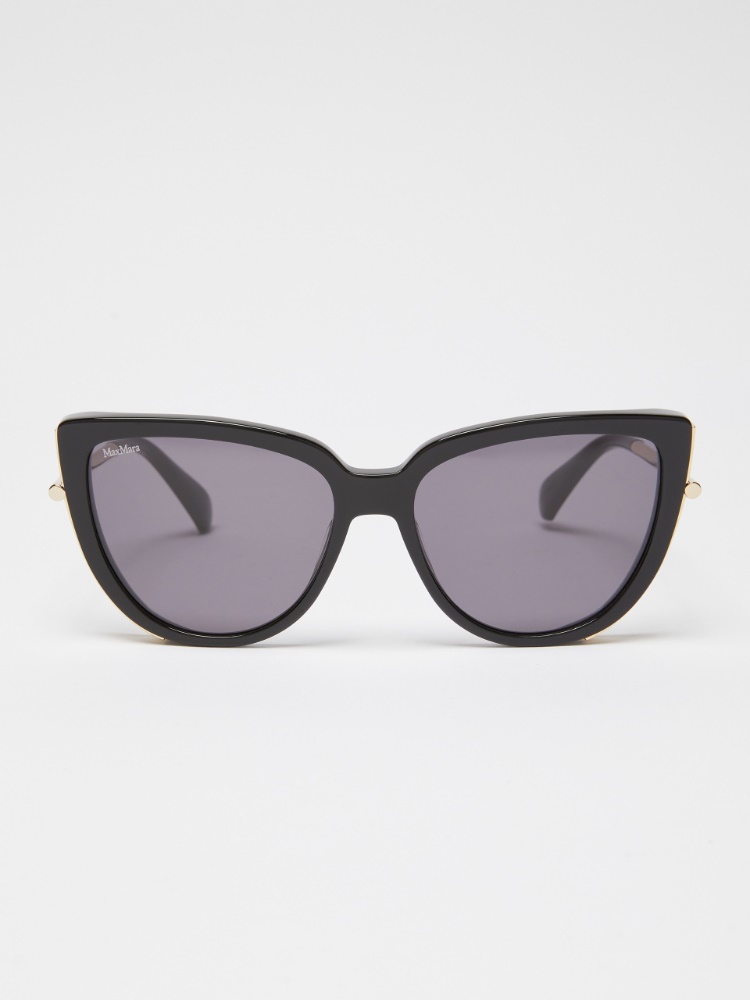 Cat-eye sunglasses - 黑色 - Marina Rinaldi