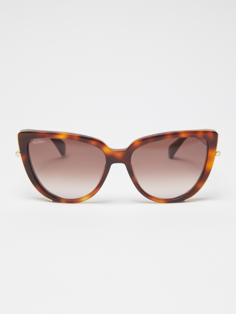Cat-eye sunglasses - 褐色 - Marina Rinaldi