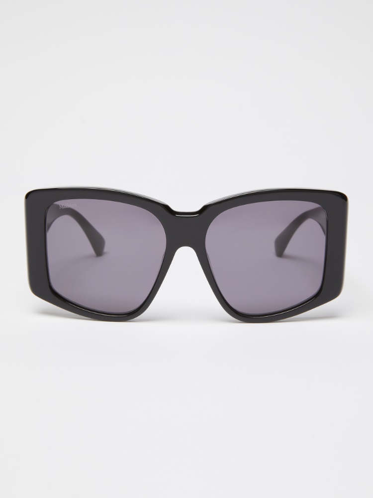 Oversized square sunglasses - 黑色 - Marina Rinaldi