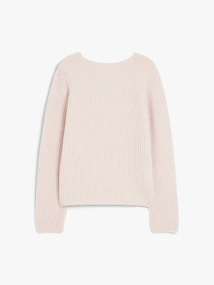 Stretch wool sweater - 米色 - Marina Rinaldi