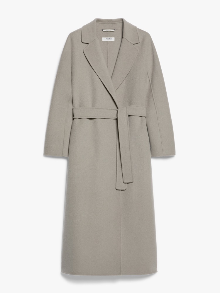 Wool midi coat - 灰色 - Marina Rinaldi