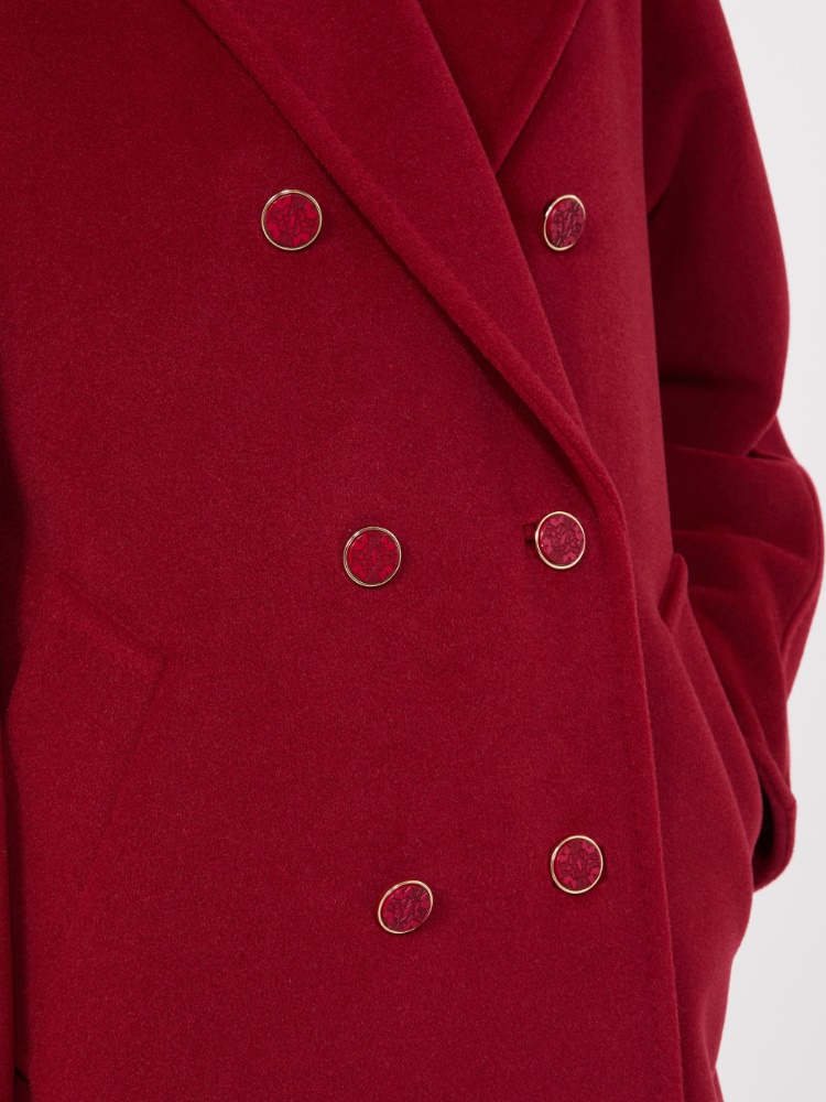 101801 Icon Coat - 紅色 - Marina Rinaldi - 5