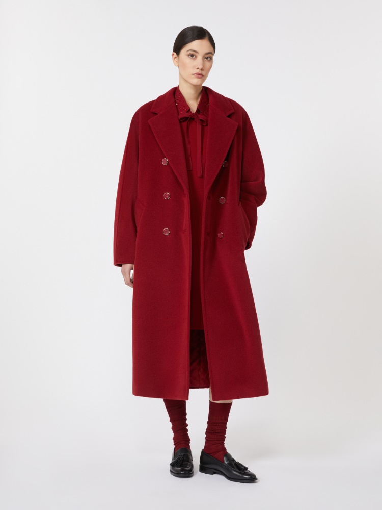 101801 Icon Coat - 紅色 - Marina Rinaldi