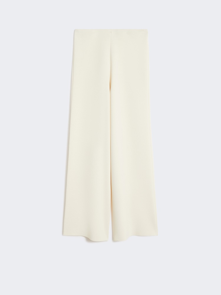 直筒针织长裤 - 白色 - Marina Rinaldi - 6