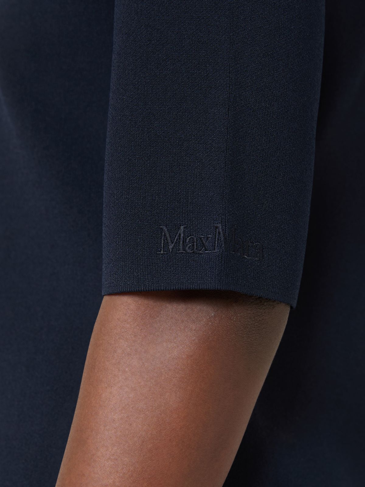 圆领针织衫 - 蓝色 - Marina Rinaldi - 4