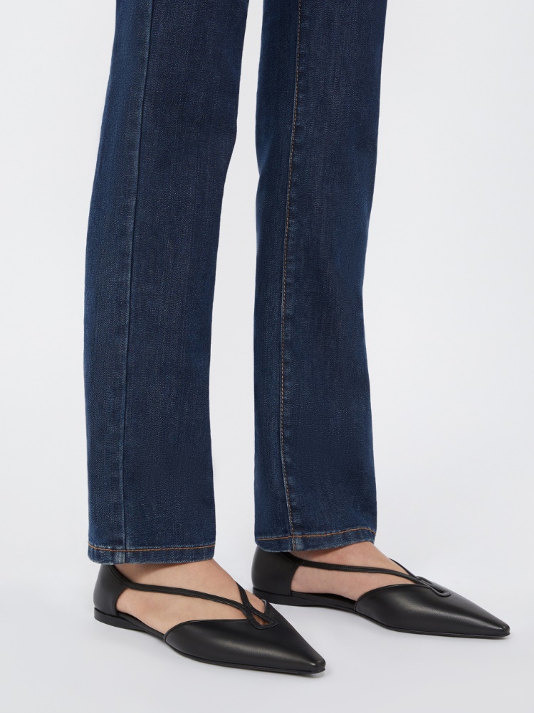 Nappa leather ballet flats - 黑色 - Marina Rinaldi - 8