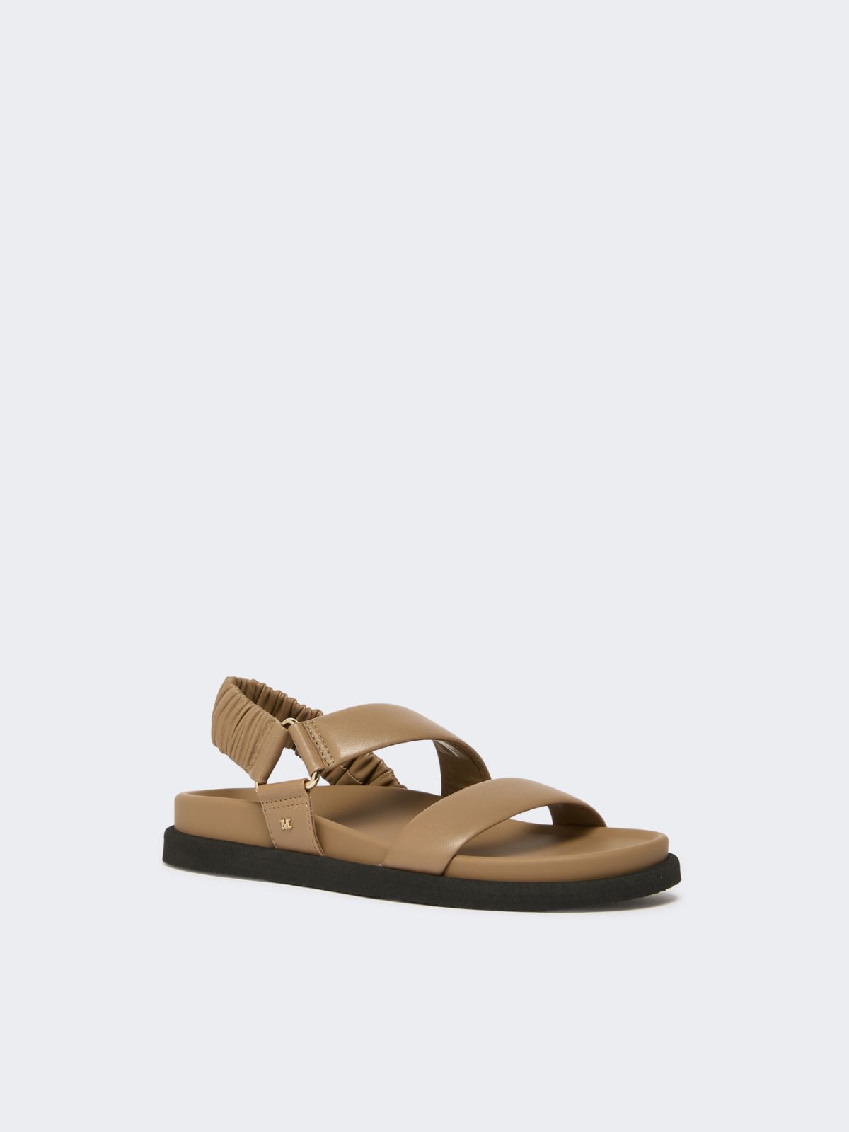 Leather sandals - 褐色 - Marina Rinaldi - 2