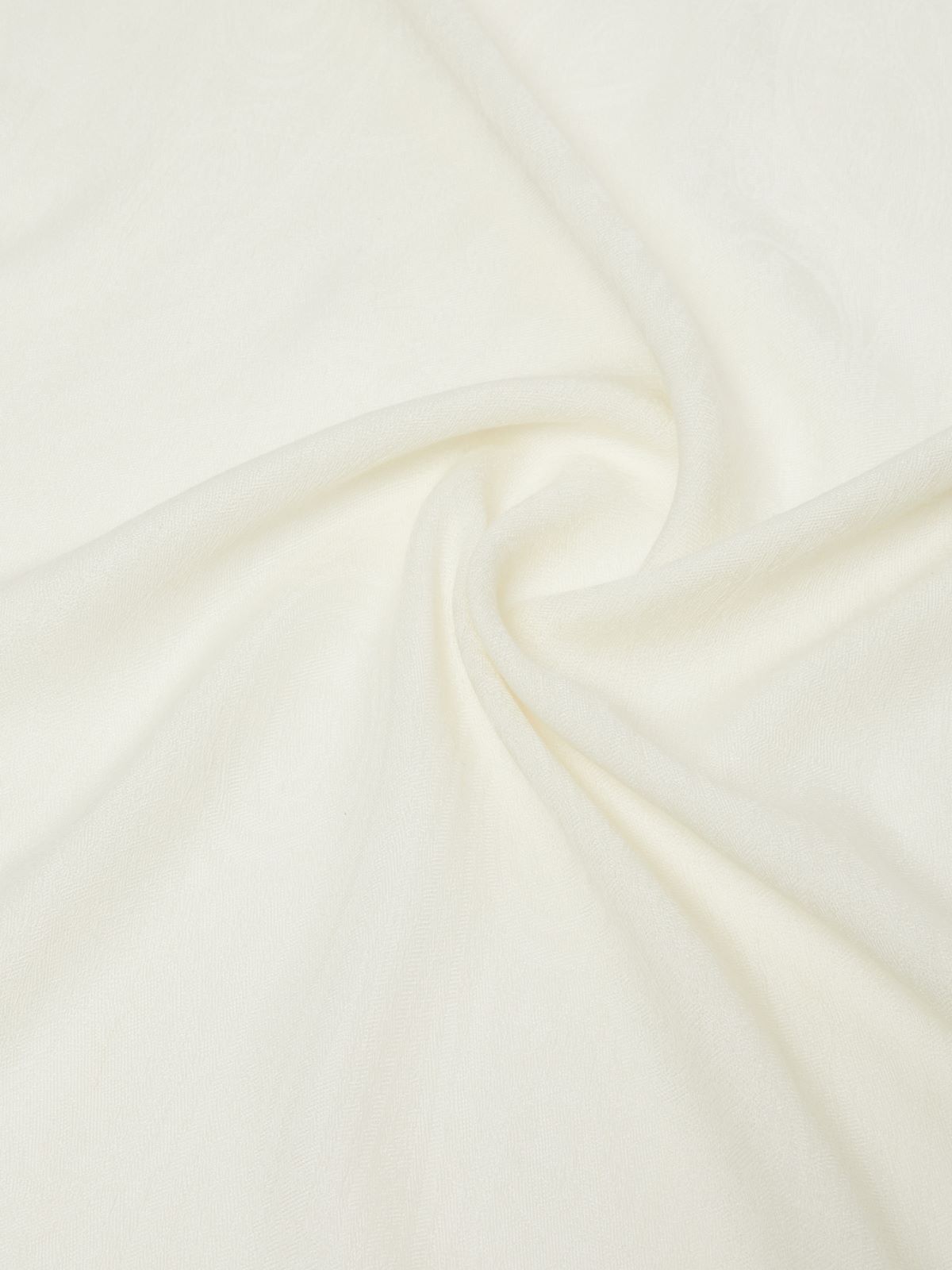 Jacquard wool and silk yarn stole - 白色 - Marina Rinaldi - 3