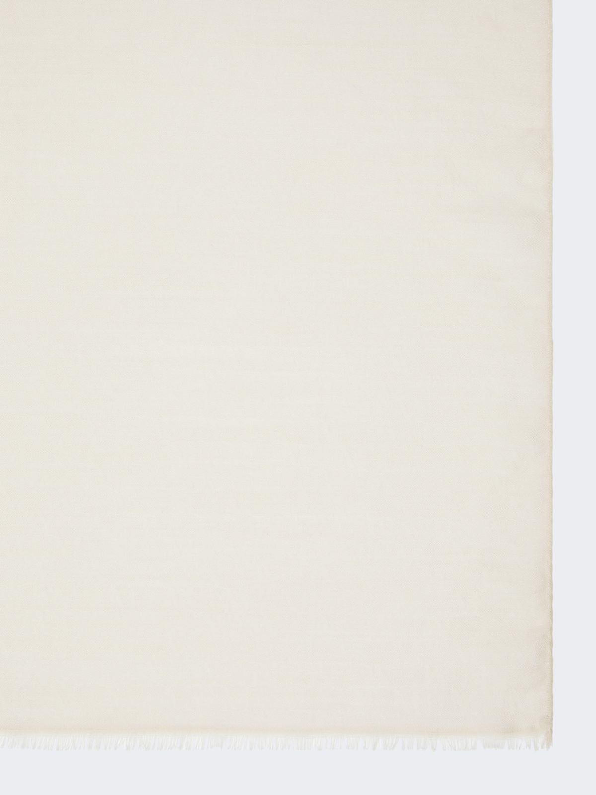 Jacquard wool, cotton and silk stole - 白色 - Marina Rinaldi - 2