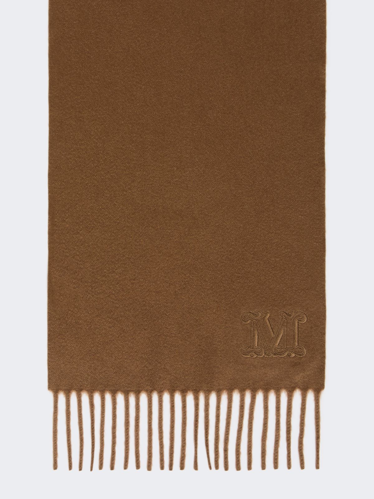 山羊绒披肩 - 褐色 - Marina Rinaldi