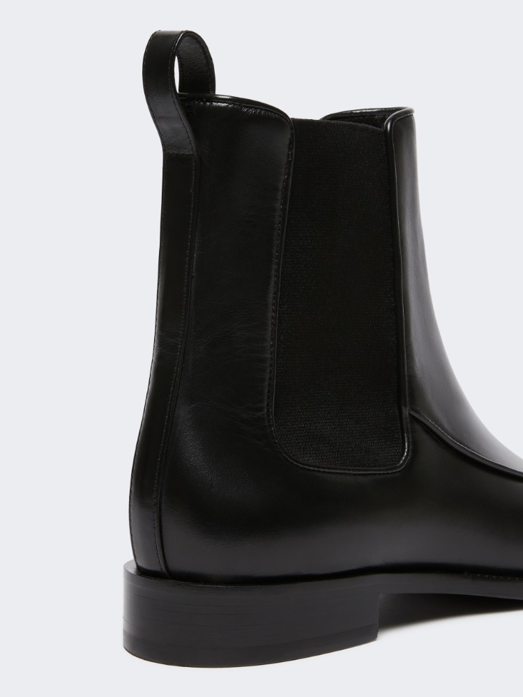 Leather Chelsea ankle boots - 黑色 - Marina Rinaldi - 5