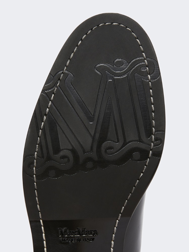 Leather Chelsea ankle boots - 黑色 - Marina Rinaldi - 6