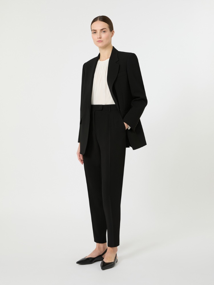 卡迪廓形西装外套 - 黑色 - Marina Rinaldi - 2