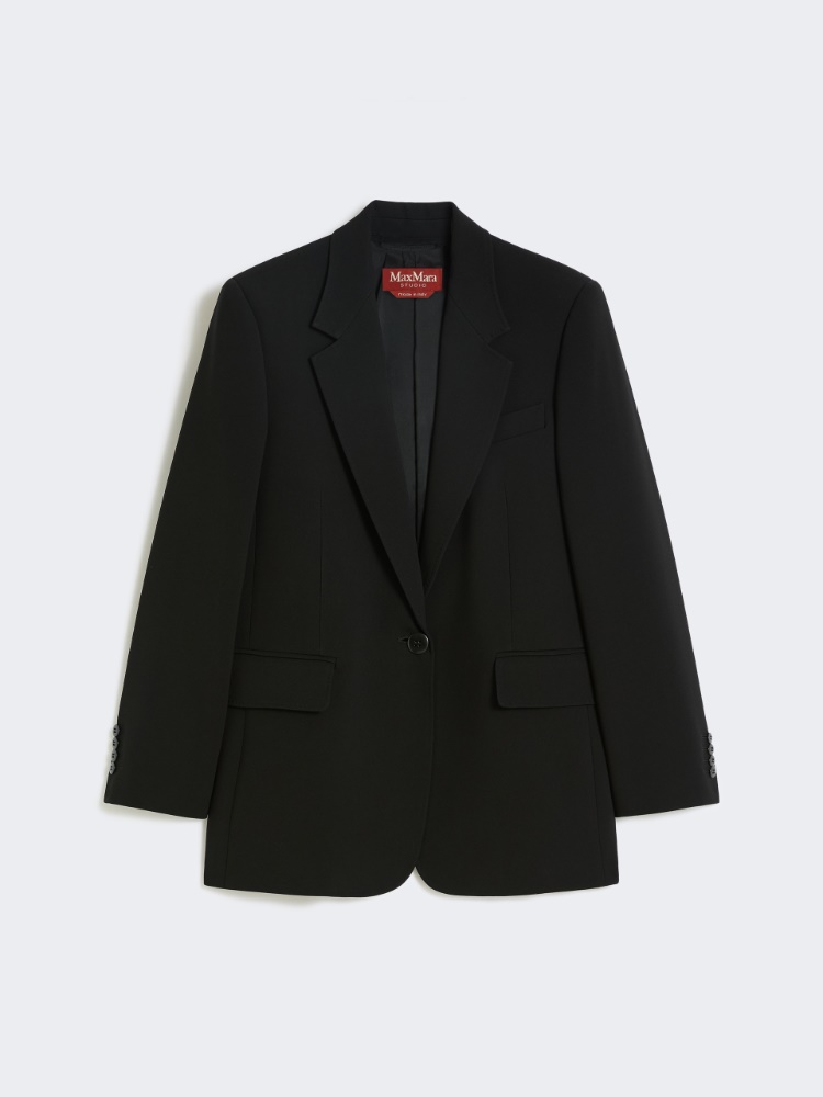 卡迪廓形西装外套 - 黑色 - Marina Rinaldi