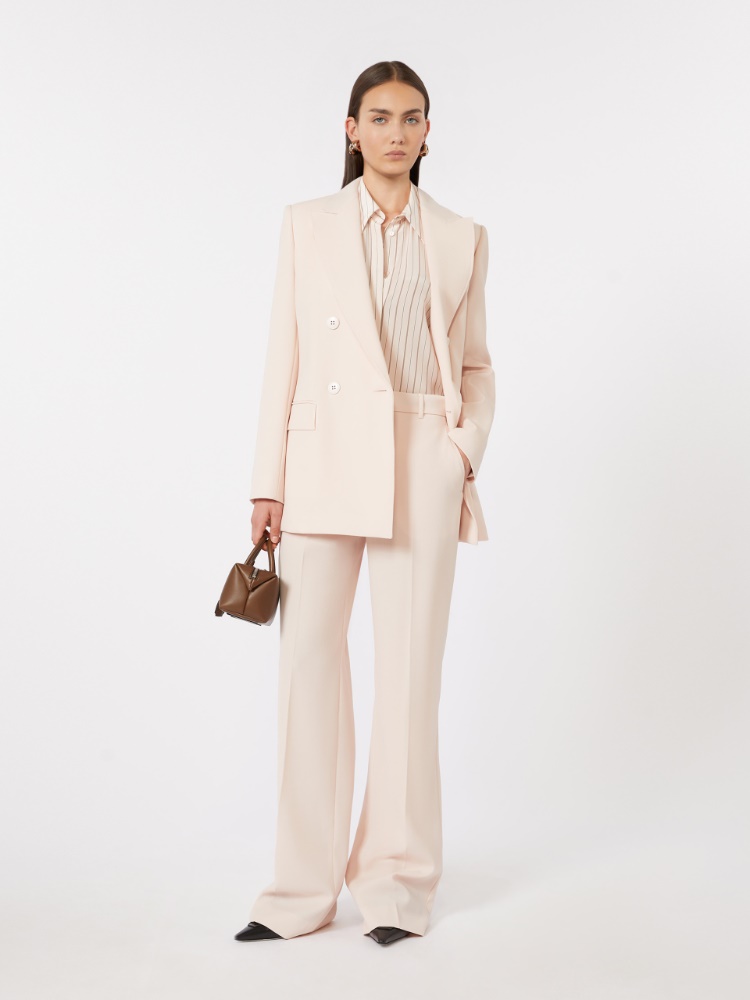 真丝直筒衬衫 - 粉红色 - Marina Rinaldi