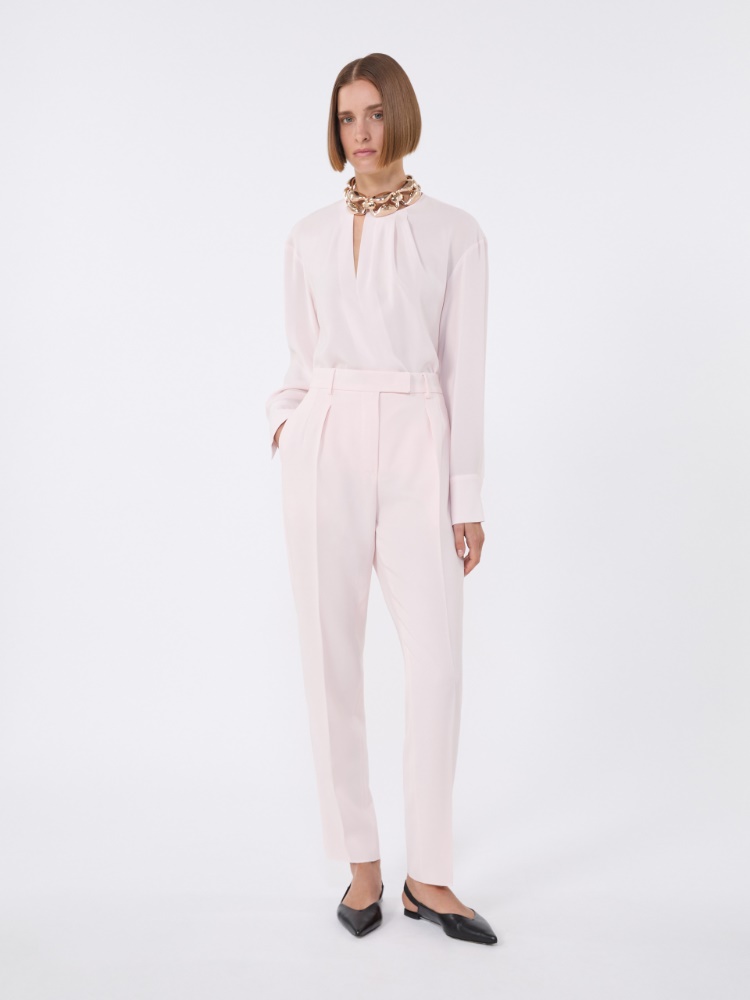 卡迪萝卜长裤 - 粉红色 - Marina Rinaldi