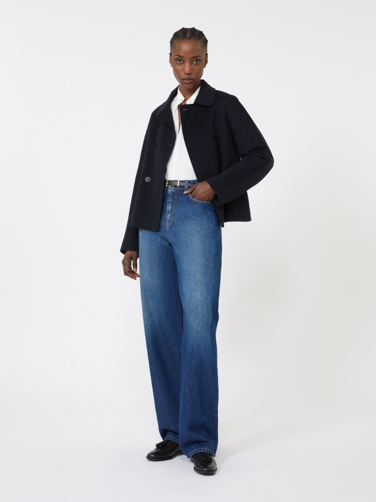 棉质箱型宽松衬衫 - 白色 - Marina Rinaldi - 2