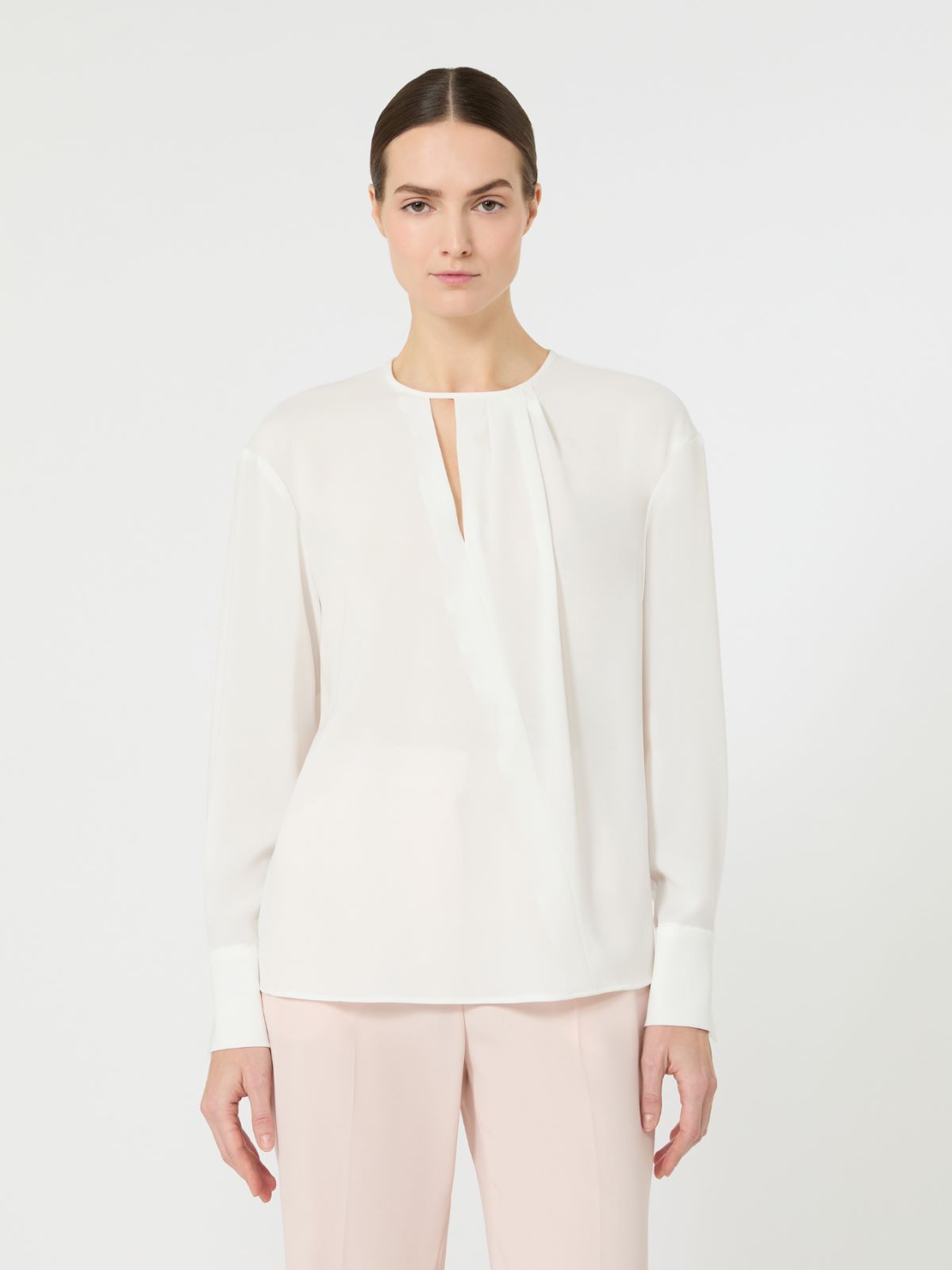 卡迪轻薄衬衫 - 米色 - Marina Rinaldi - 2