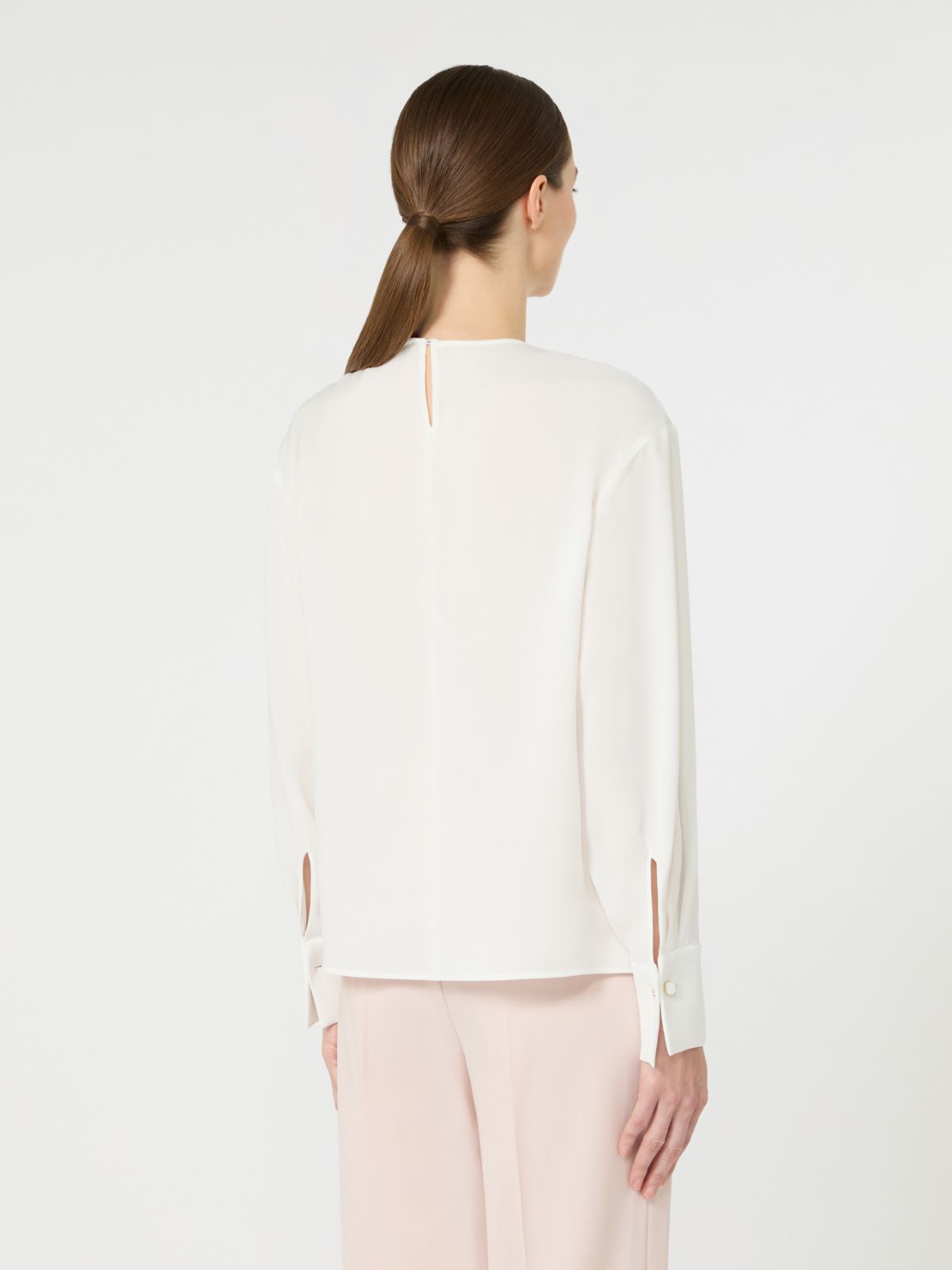 卡迪轻薄衬衫 - 米色 - Marina Rinaldi - 3