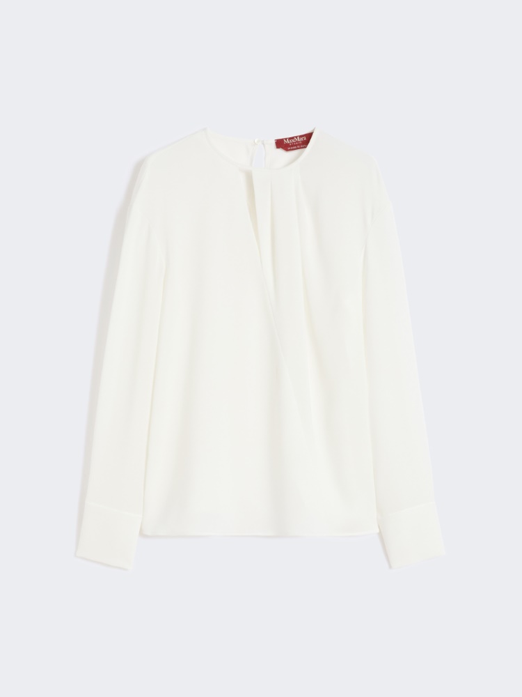 卡迪轻薄衬衫 - 米色 - Marina Rinaldi - 6