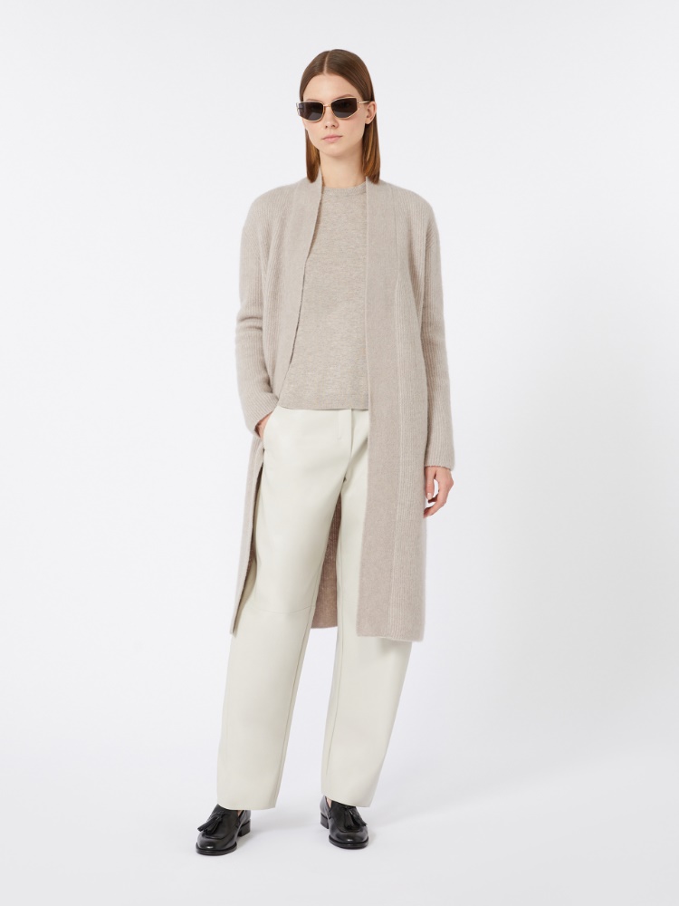 Boxy-fit wool and cashmere sweater - 米色 - Marina Rinaldi - 2