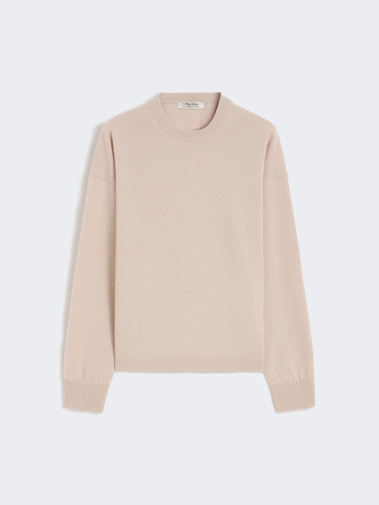 Boxy-fit wool and cashmere sweater - 米色 - Marina Rinaldi - 6